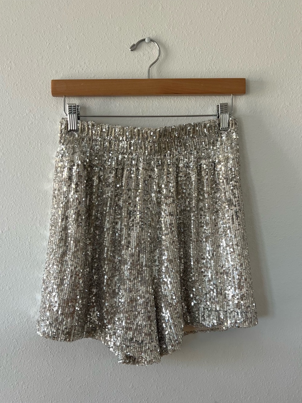 GENERATION LOVE | Sequin Serafina Open Blazer and Pull On Shorts Set | M/L - Picture 3 of 6